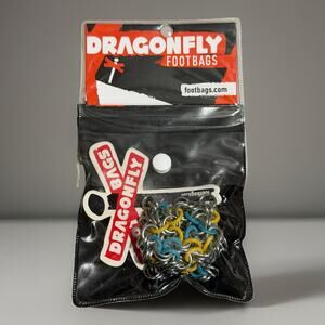 🔥Dragonfly Footbags Chainmail Footbag Kickbag Hacky Sack BNWT🔥